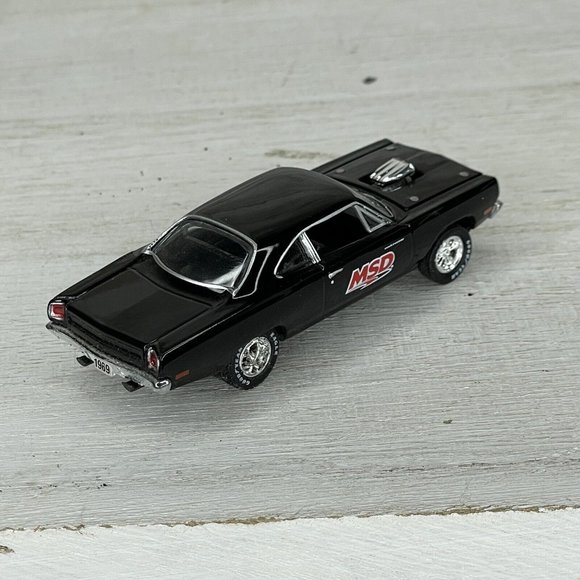 M2 Machines Black 1969 Plymouth Road Runner MSD Diecast 1/64 - Picture 5 of 6